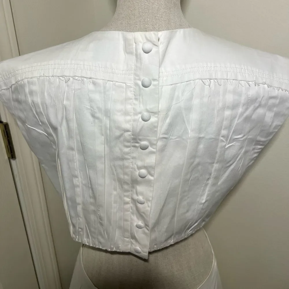 Aje Le Mempris Cut Out Ring Flip Mini Dress Size AU 12 US 8 Like New Condition